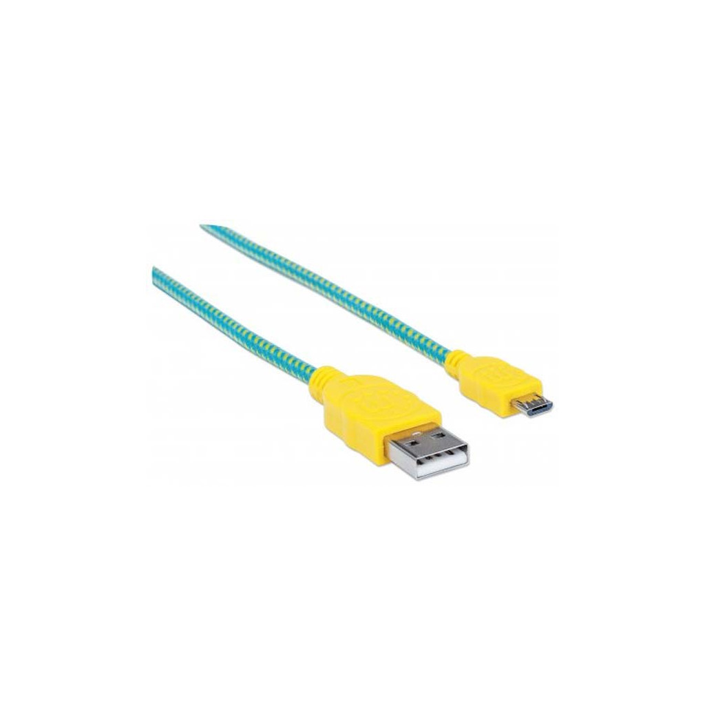 Дата кабель USB 2.0 AM to Micro 5P 1.8m Manhattan (352703)