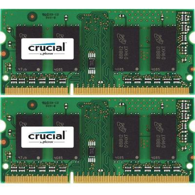 Модуль пам'яті для ноутбука SoDIMM DDR3 8GB (2x4GB) 1600 MHz Micron (CT2KIT51264BF160BJ)