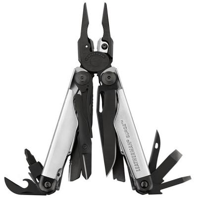 Мультитул Leatherman Surge BLACK&SILVER, чехол MOLLE, картоная коробка (832462)