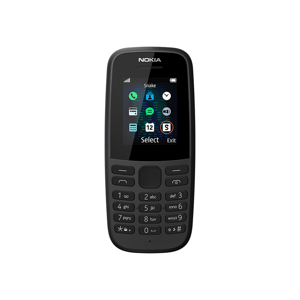 Мобільний телефон Nokia 105 DS 2019 Black (16KIGB01A01)