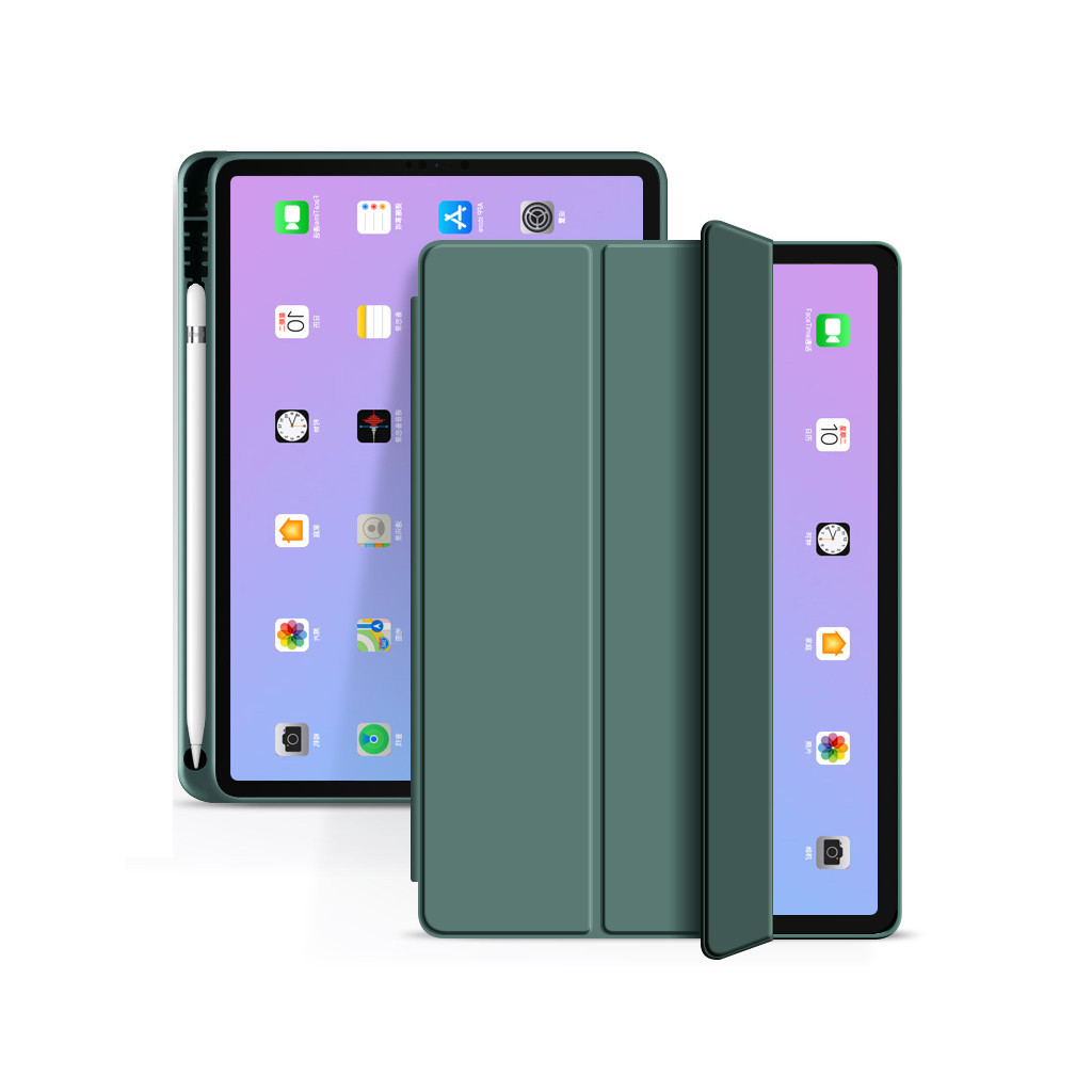 Чохол до планшета BeCover Apple Pencil Apple iPad Air 10.9 2020/2021 Dark Green (705514)