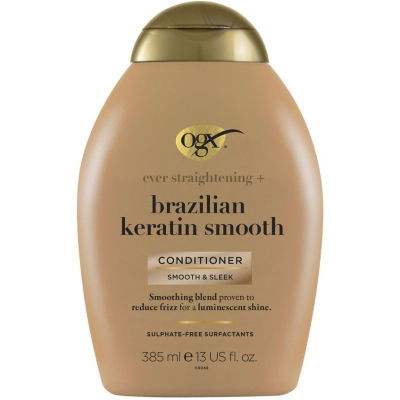 Кондиціонер для волосся OGX Brazilian Keratin Smooth для зміцнення волосся 385 мл (0022796976024)