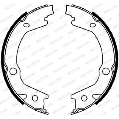 Гальмівні колодки FERODO FSB4021
