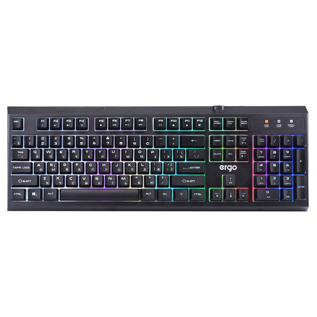 Клавіатура Ergo KB-830 HB Black (KB-830HB)