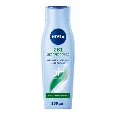 Шампунь Nivea 2 в 1 Експрес-догляд з екстрактами акації 250 мл (4005808349487)