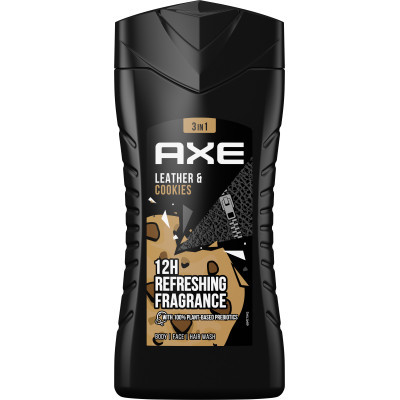 Гель для душу AXE Leather & Cookies 250 мл (8710447276631)