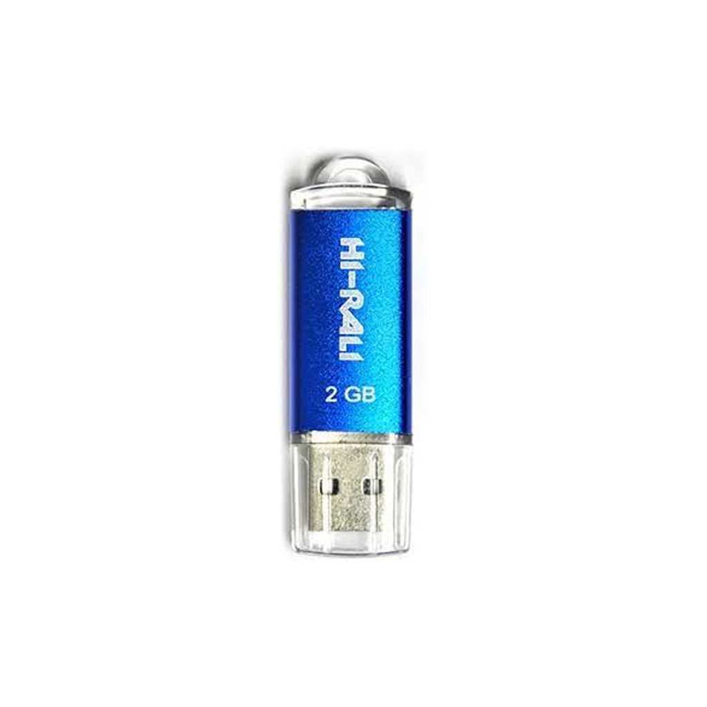 USB флеш накопичувач Hi-Rali 2GB Rocket Series Blue USB 2.0 (HI-2GBRKTBL)