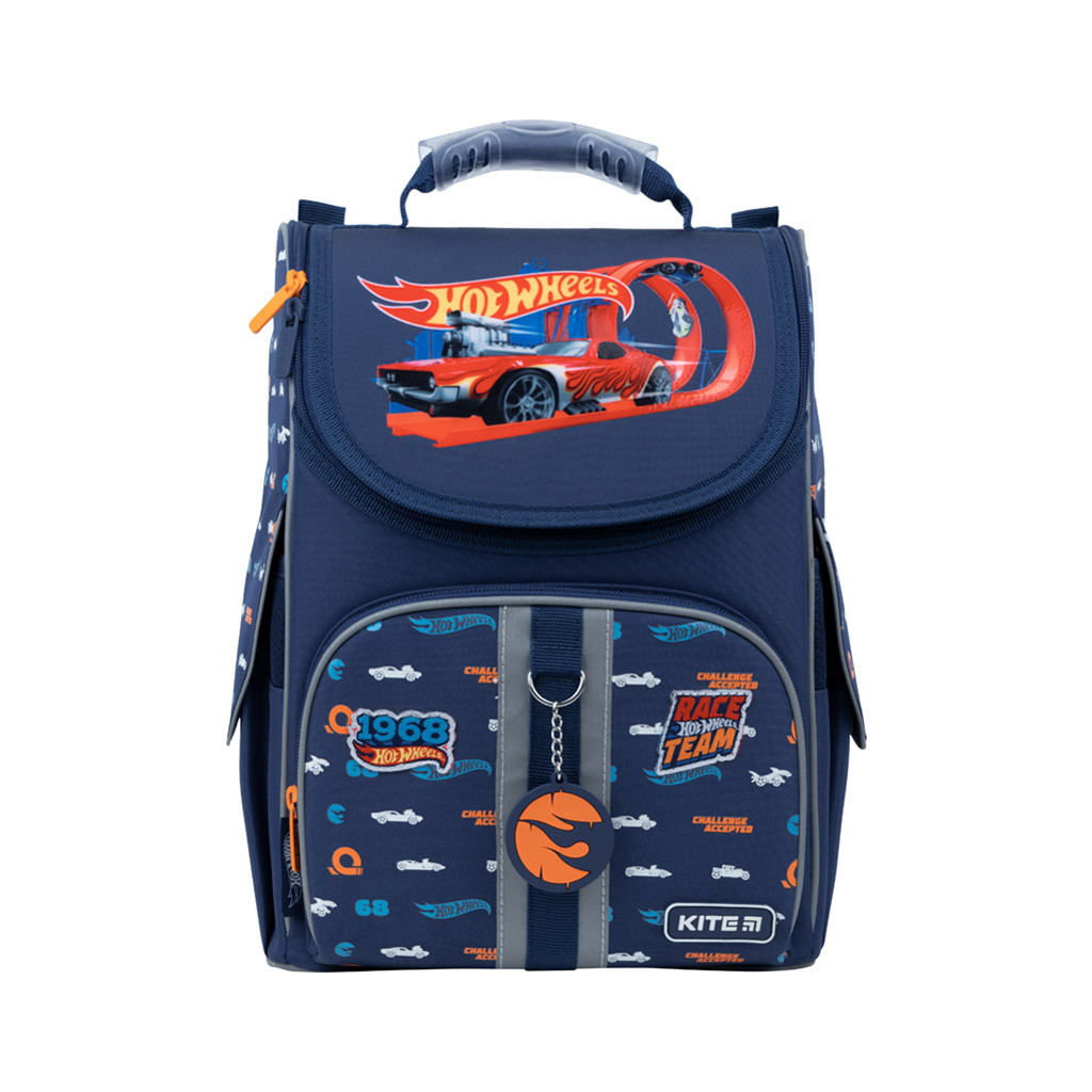 Портфель Kite Education 501 Hot Wheels (HW22-501S)