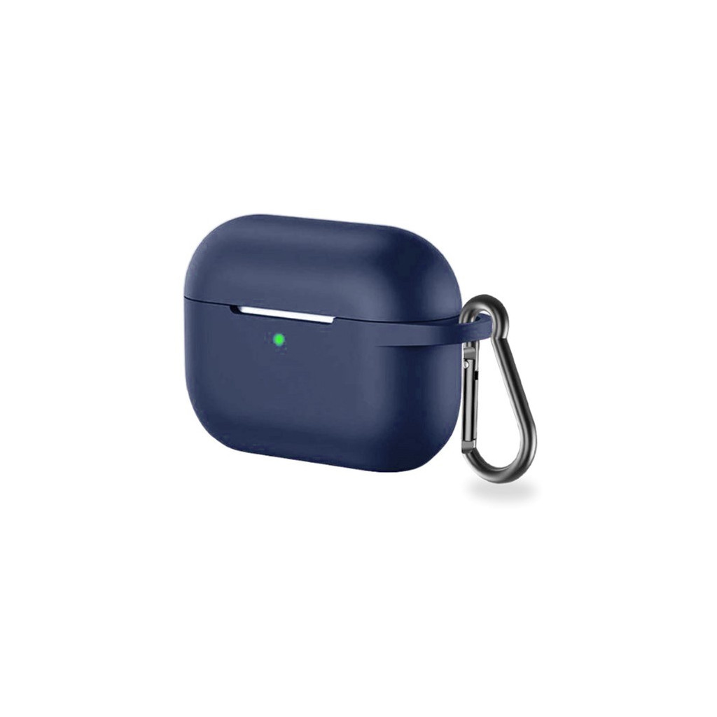 Чохол для навушників BeCover Silicon для Apple AirPods Pro Navy Blue (704483)