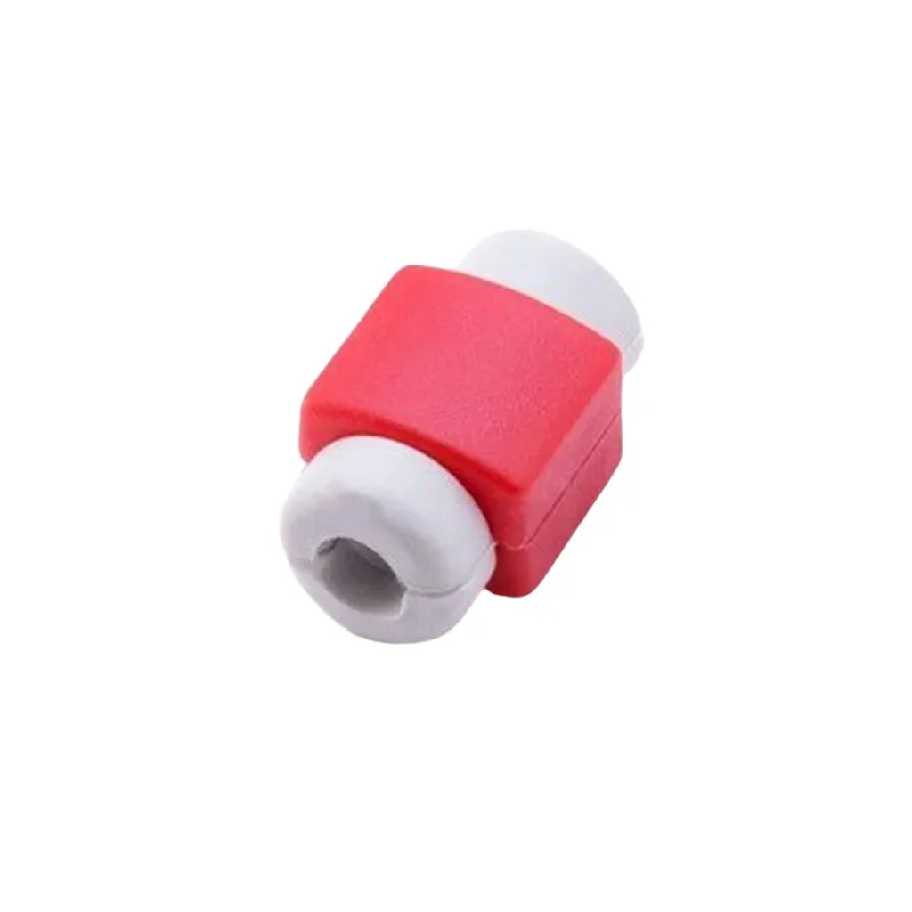 Тримач для кабелю Extradigital Cable Clips Savior for Aplle iPhone, захист від заломів, Red (KBC1738)