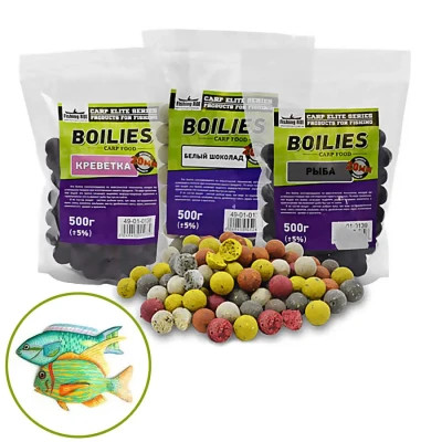 Бойл Fishing ROI Boilies Риба 20 мм 500 г (49-01-0139)