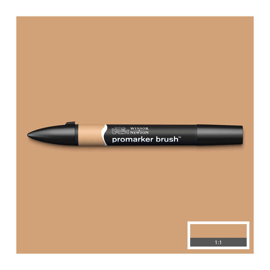 Маркер Winsor&Newton двосторонній Brushmarker, (O427) Кориця (884955042717)