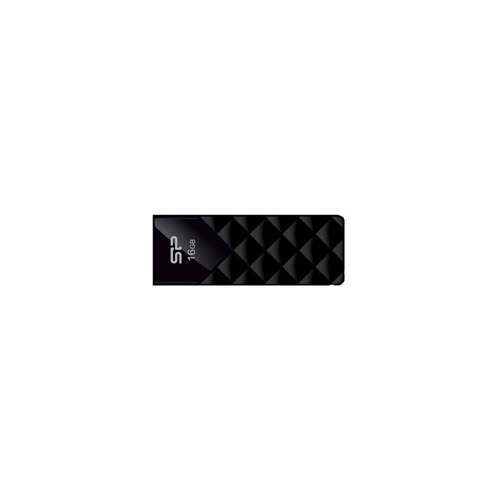 USB флеш накопичувач Silicon Power 16Gb Ultima U03 Black (SP016GBUF2U03V1K)