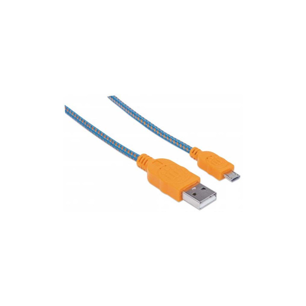 Дата кабель USB 2.0 AM to Micro 5P 1.8m Manhattan (352727)