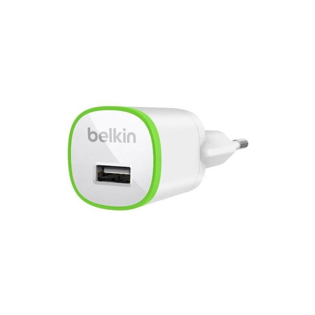 Зарядний пристрій Belkin USB HomeCharger (1*USB, 1A) (F8J013vfWHT)