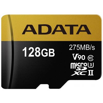 Карта пам'яті ADATA 128GB microSD class 10 UHS-II U3 (AUSDX128GUII3CL10-C)