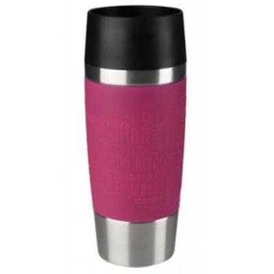 Термокружка Tefal TRAVEL MUG 0.36L raspb/silver (K3087114)