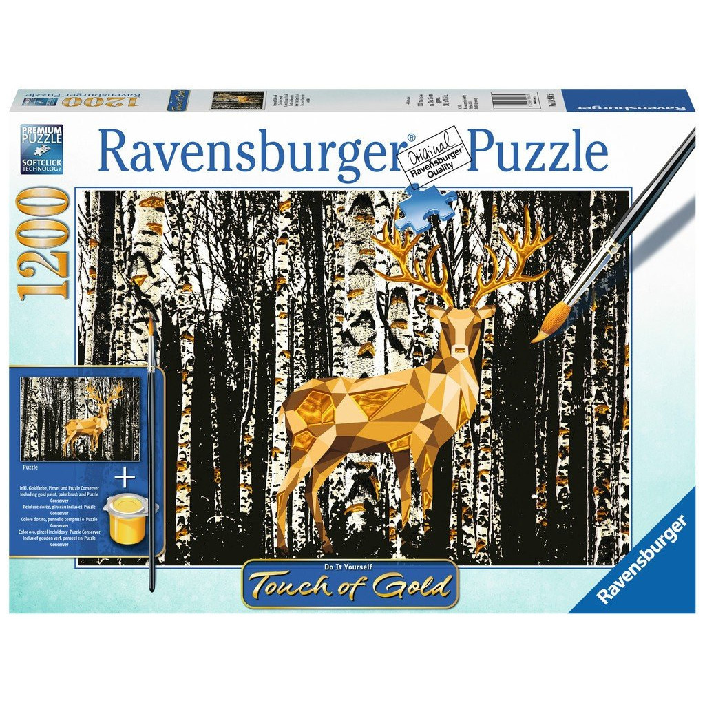 Пазл Ravensburger Олень у березовому лісі 1200 елементів (RSV-199365)