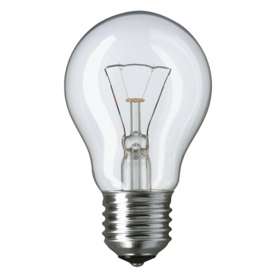 Лампочка Philips E27 75W 230V A55 CL 1CT/12X10 Stan (926000004013)