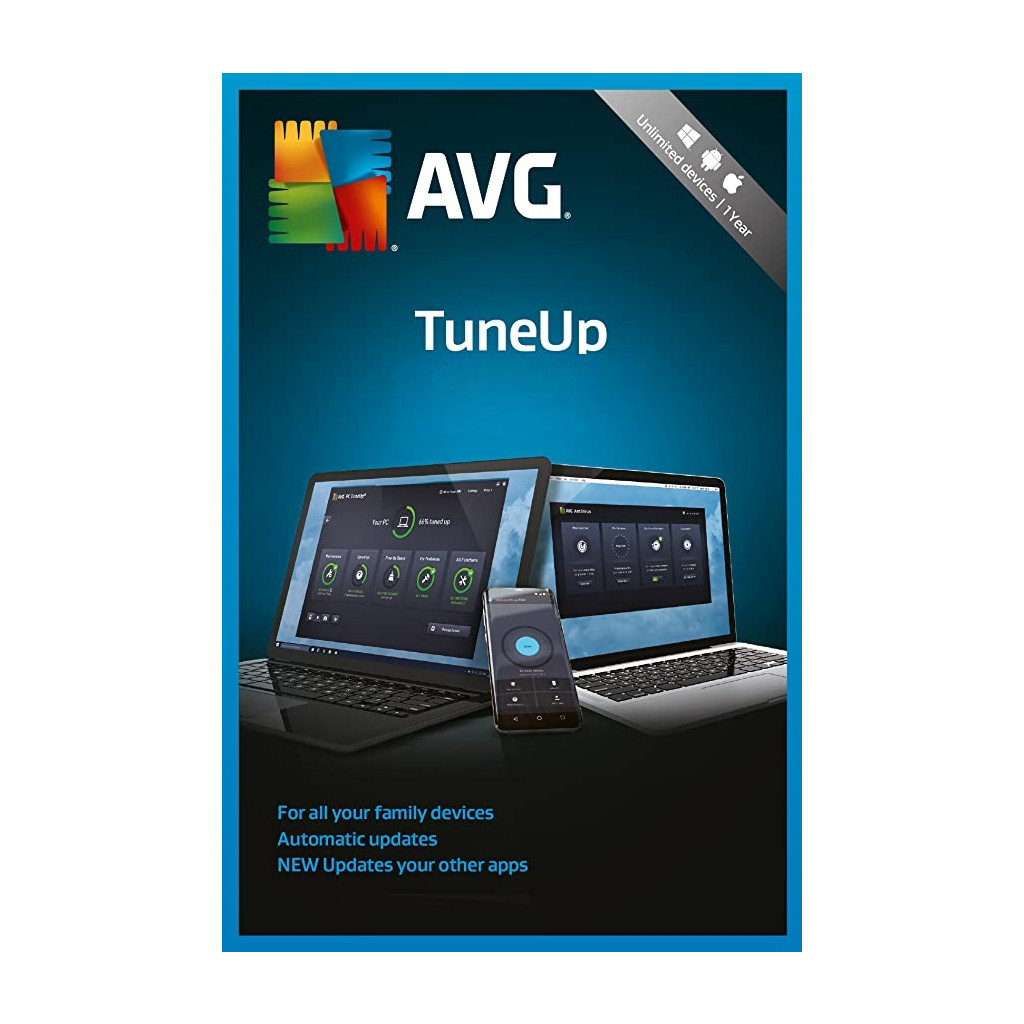 Антивірус AVG TuneUp 1 computers 2 year (AVG-TUp-1-2Y)