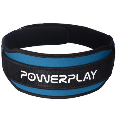 Атлетичний пояс PowerPlay 5545 Blue/Black L (PP_5545_L_Blue)