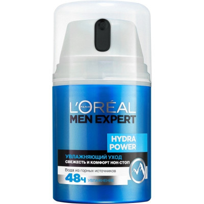 Крем для обличчя L'Oreal Paris Men Expert Hydra Power із освіжаючим ефектом 50 мл (3600523062751)