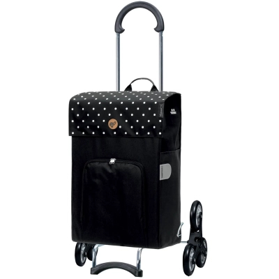 Сумка-візок Andersen Treppensteiger Scala Shopper Malit Black (119-044-80) (929991)