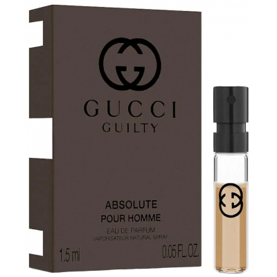 Парфумована вода Gucci Guilty Absolute Pour Homme пробник 1.5 мл (8005610344362)