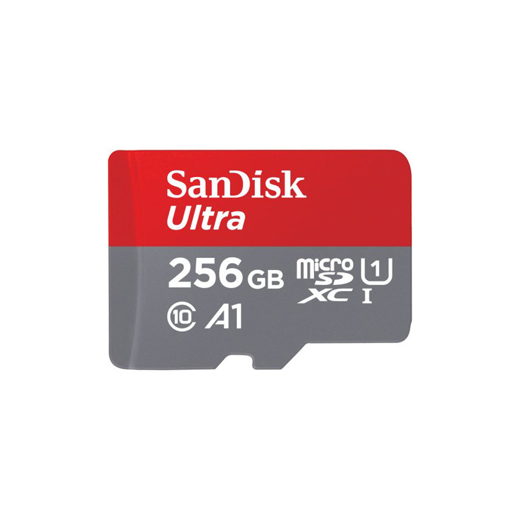 Карта пам'яті SanDisk 256 GB microSDXC UHS-I Ultra A1 (SDSQUA4-256G-GN6MN)