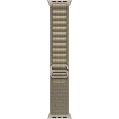 Ремінець до смарт-годинника Apple 49mm Olive Alpine Loop - Medium (MT5U3ZM/A)