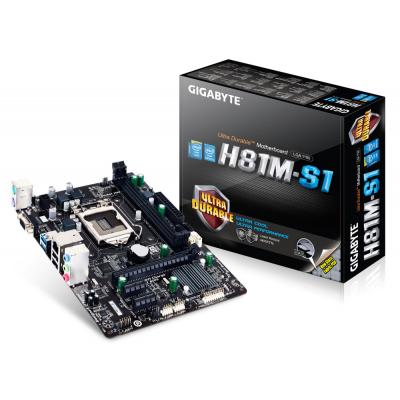 Материнська плата GIGABYTE GA-H81M-S1 bulk