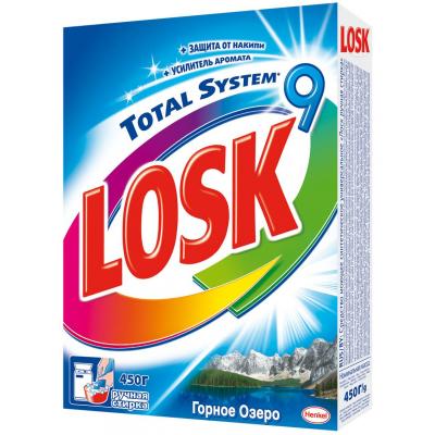 Пральний порошок Losk Горное Озеро 450 г (9000100240710)