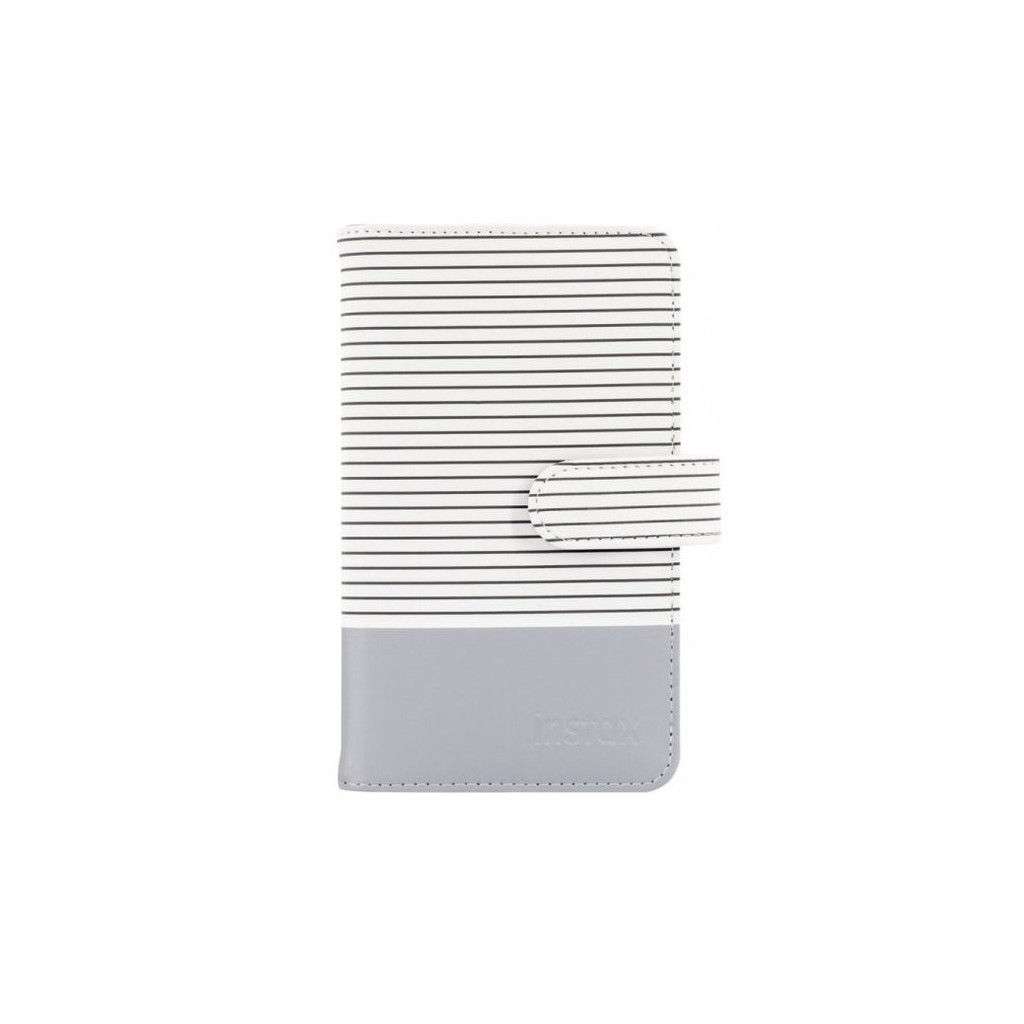 Фотоальбом Fujifilm INSTAX MINI 9 STRIPED ALBUM – SMOKY WHITE (70100139052)