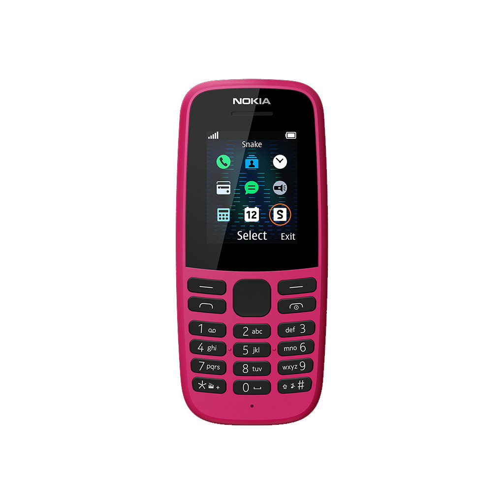 Мобільний телефон Nokia 105 DS 2019 Pink (16KIGP01A01)