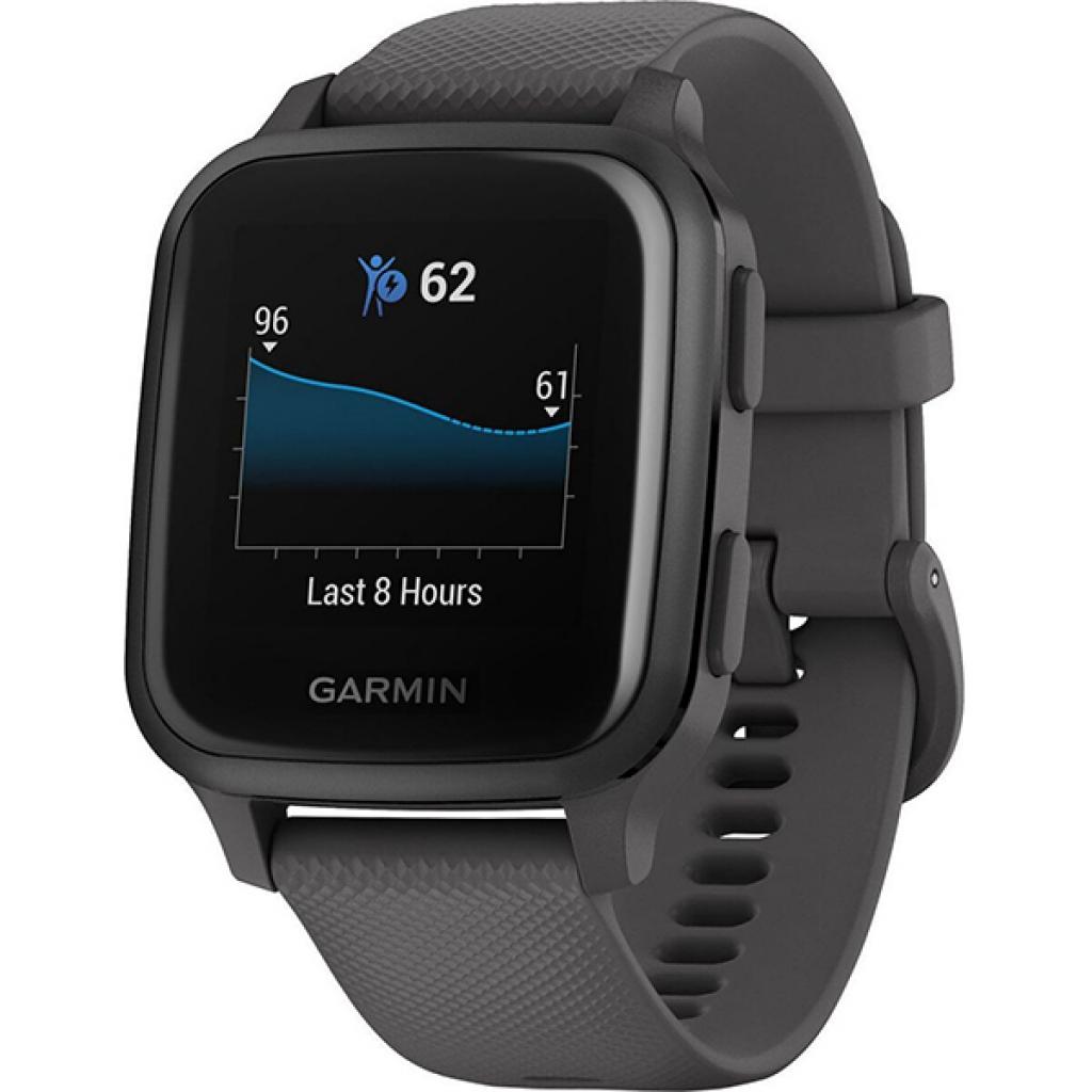 Смарт-годинник Garmin Venu Sq, Shadow Gray/Slate (010-02427-10)