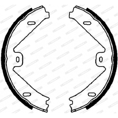 Гальмівні колодки FERODO FSB4026