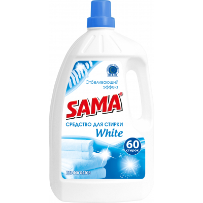 Гель для прання Sama White 3 л (4820020263812)