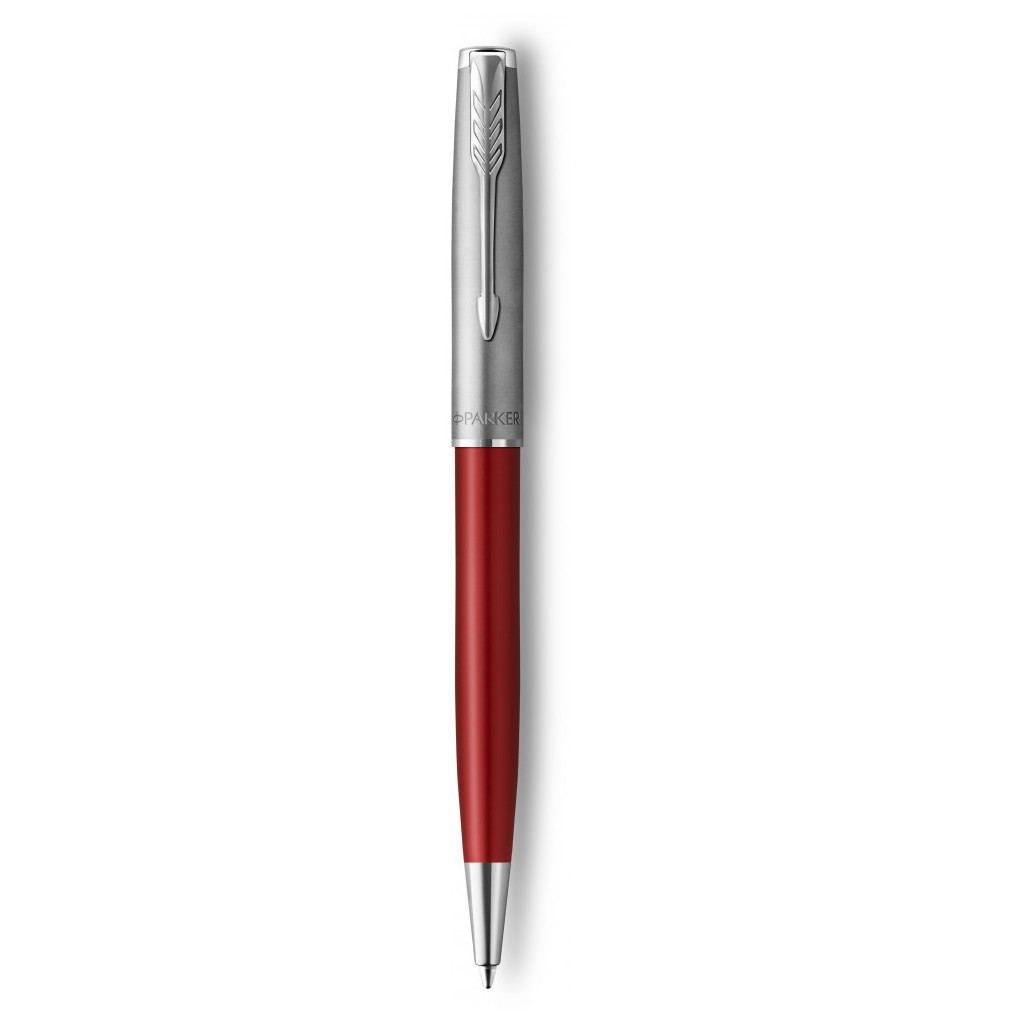 Ручка кулькова Parker SONNET 17 Essentials Metal Red Lacquer CT BP (83 632)