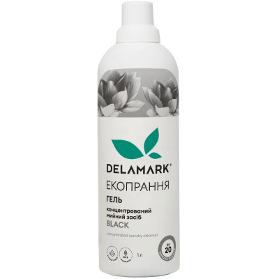 Гель для прання DeLaMark Black 1 л (4820152330185)