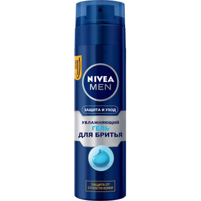 Гель для гоління Nivea Men Класичний з алое вера та провітаміном В5 200 мл (4005900369109)