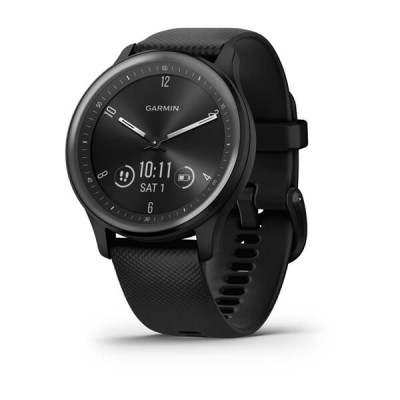 Смарт-годинник Garmin vivomove Sport, Black, Silicone, (010-02566-00)