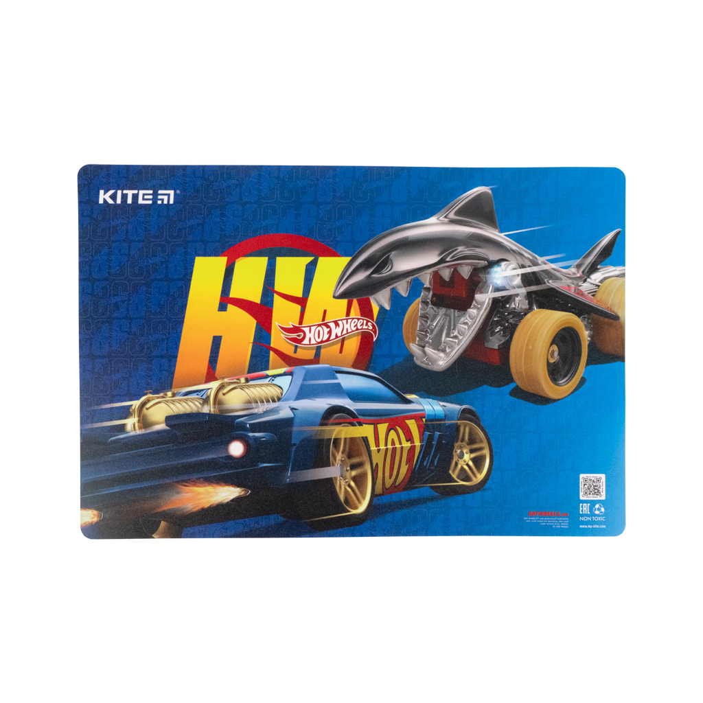 Підкладка настільна Kite Hot Wheels 42,5х29 см (HW21-207)