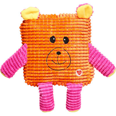 Іграшка для собак GimDog Cuddly Cubes Мордочки 30 см жовтогаряча (2700000010419)