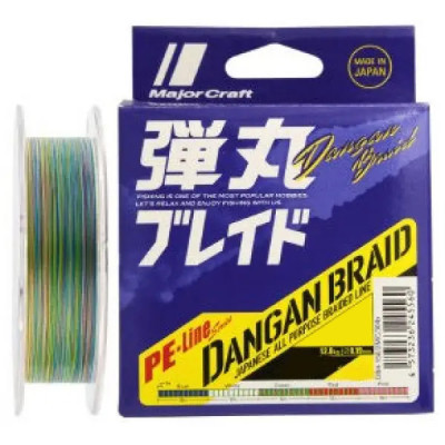 Шнур Major Craft Dangan Braid X4 150m MultiCam 1.5/0.17mm 25lb/10.5kg (772.73.31)