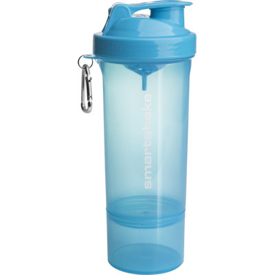 Шейкер спортивний SmartShake Slim 500ml Neon Blue (10253101)