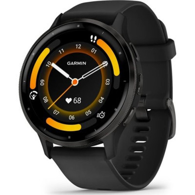 Смарт-годинник Garmin Venu 3, Black + Slate, GPS (010-02784-01)