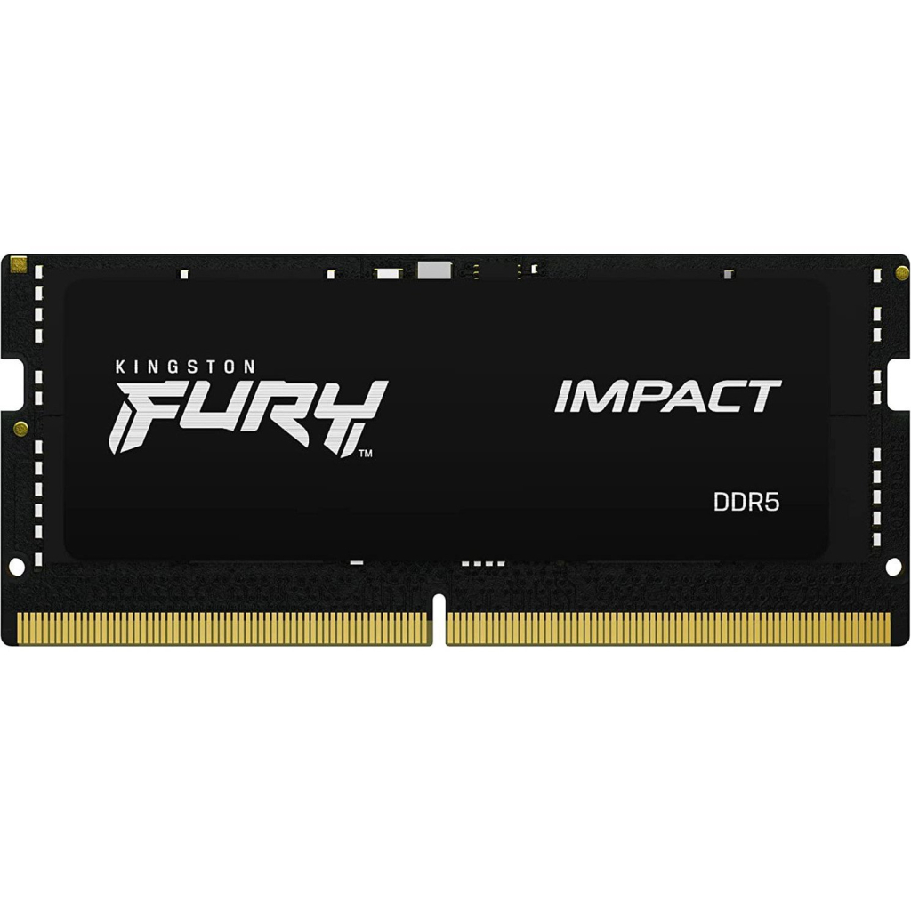 Модуль пам'яті для ноутбука SoDIMM DDR5 16GB (2x8GB) 6000 MHz Impact Kingston Fury (ex.HyperX) (KF564S38IB-16)