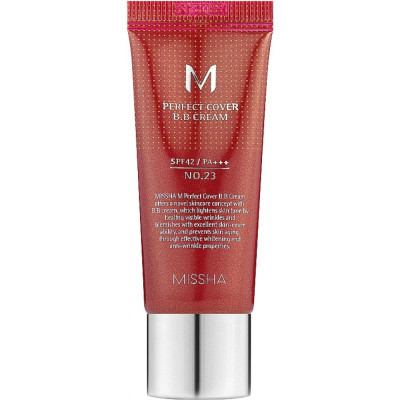 BB-крем Missha M Perfect Cover BB Cream EX SPF42/PA+++ 23 - Natural Beige (8809581487963)