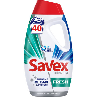 Гель для прання Savex Premium Fresh 1.8 л (3800024048043)