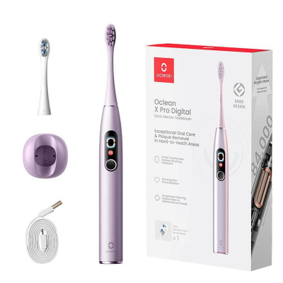 Електрична зубна щітка Oclean X Pro Digital Electric Toothbrush Purple (6970810553475)